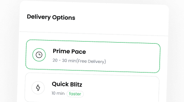Delivery Options